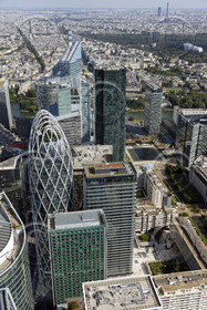 Le département des Hauts-de-Seine (Région Ile-de-France) en vues aériennes obliques