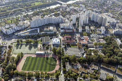Le département de Seine-Saint-Denis (Région Ile-de-France) en vues aériennes obliques