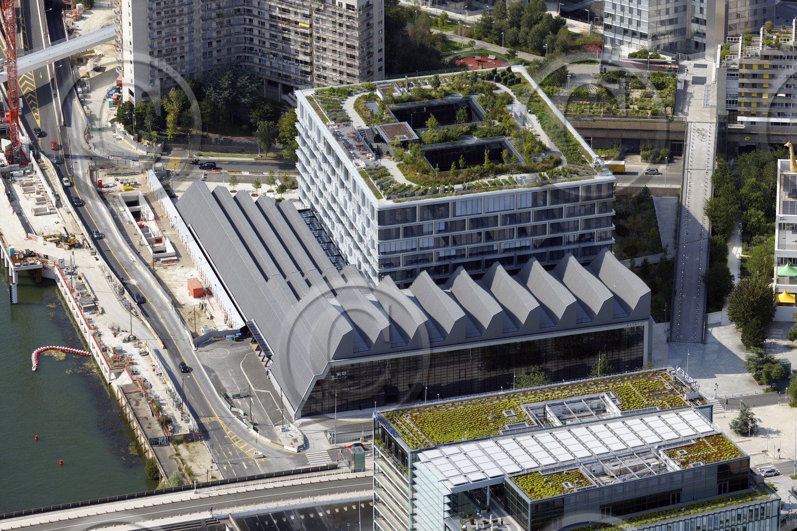 Le département des Hauts-de-Seine (Région Ile-de-France) en vues aériennes obliques