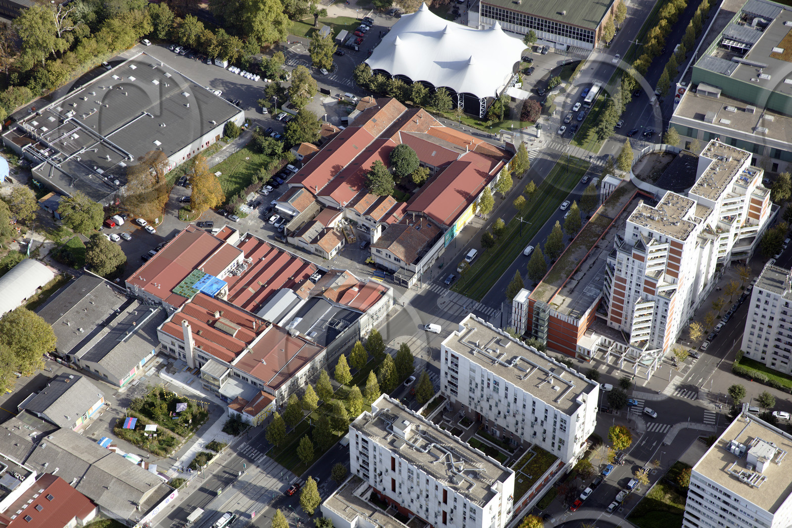 Le département de Seine-Saint-Denis (Région Ile-de-France) en vues aériennes obliques