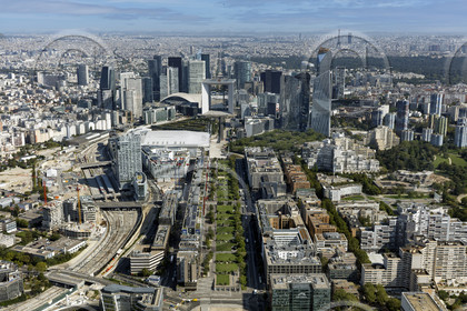 Le département des Hauts-de-Seine (Région Ile-de-France) en vues aériennes obliques