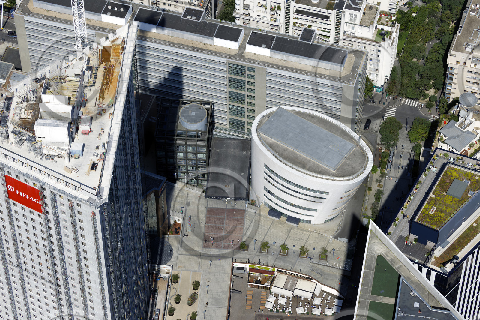 Le département des Hauts-de-Seine (Région Ile-de-France) en vues aériennes obliques