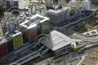 Le département des Hauts-de-Seine (Région Ile-de-France) en vues aériennes obliques