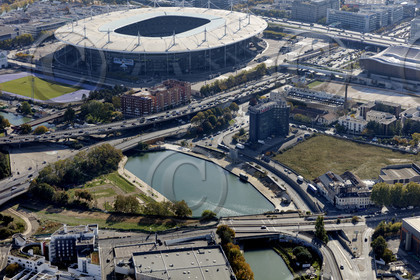 Le département de Seine-Saint-Denis (Région Ile-de-France) en vues aériennes obliques