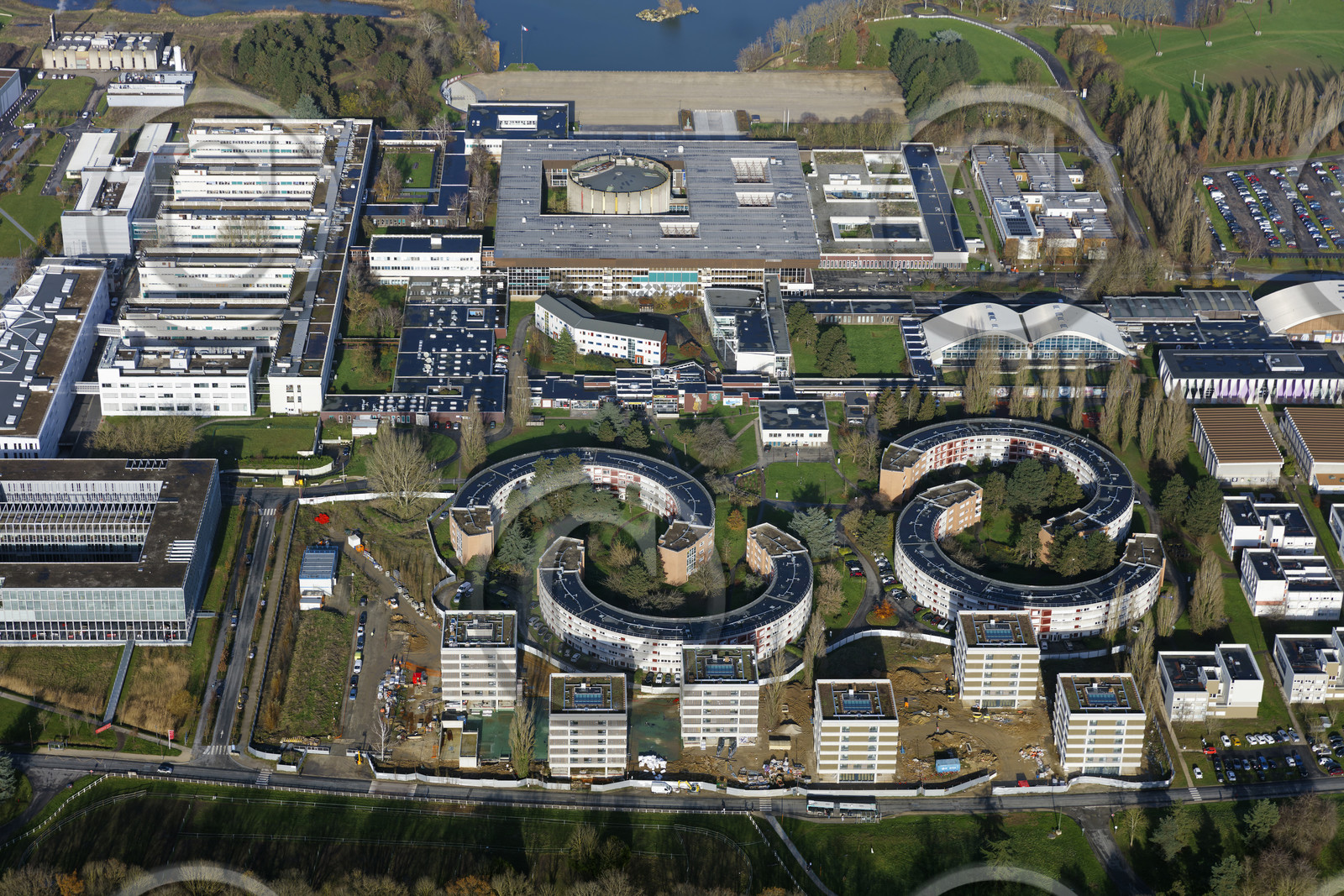 Le département de l'Essonne (Région Ile-de-France) en vues aériennes obliques