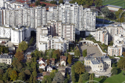 Le département de Seine-Saint-Denis (Région Ile-de-France) en vues aériennes obliques
