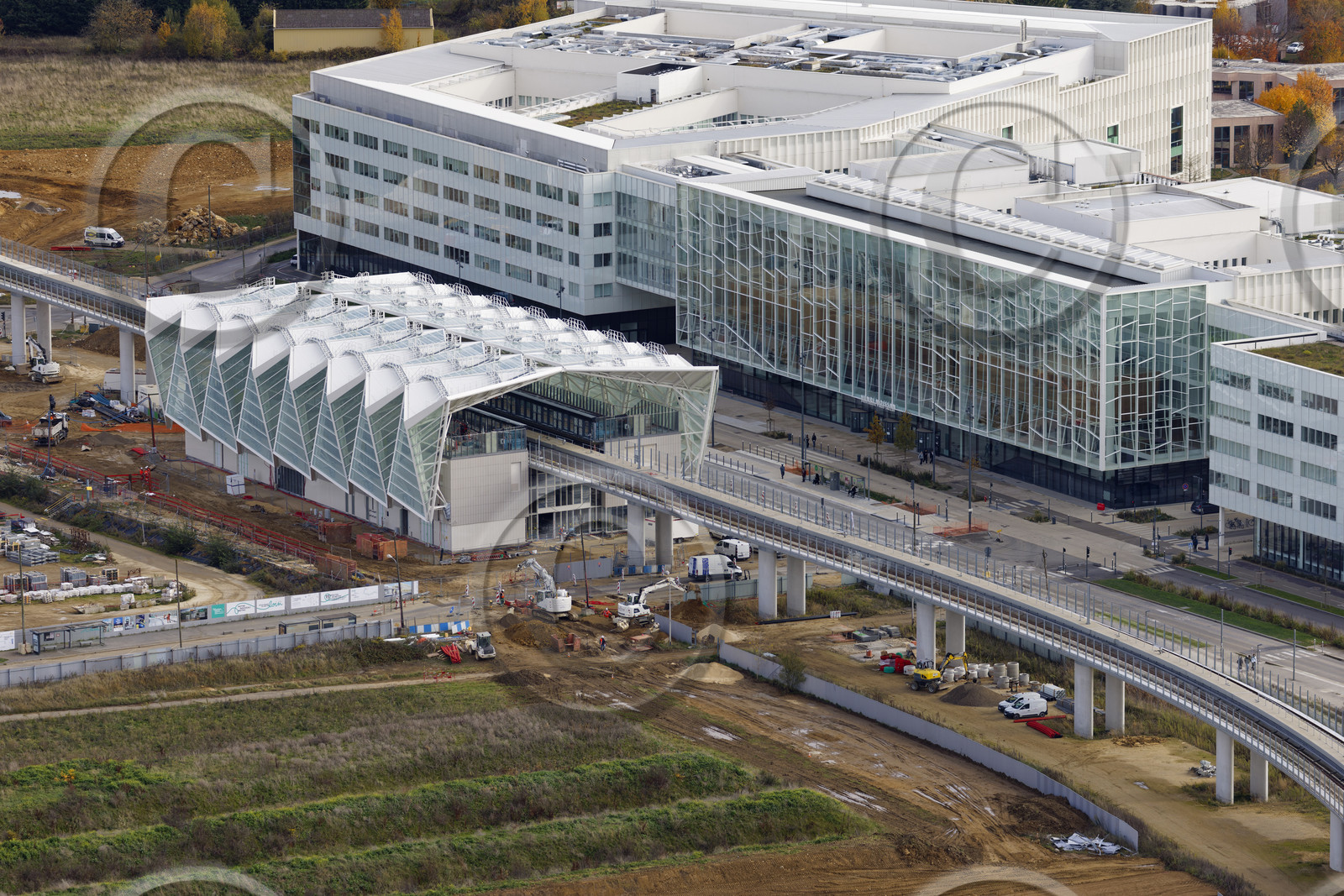 Le département de l'Essonne (Région Ile-de-France) en vues aériennes obliques