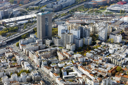Le département de Seine-Saint-Denis (Région Ile-de-France) en vues aériennes obliques