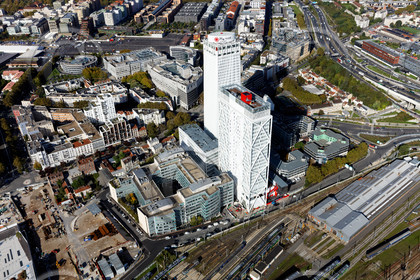 Le département de Seine-Saint-Denis (Région Ile-de-France) en vues aériennes obliques