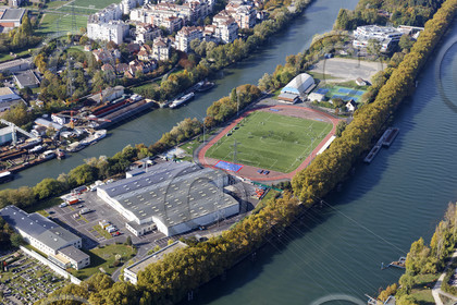 Le département de Seine-Saint-Denis (Région Ile-de-France) en vues aériennes obliques