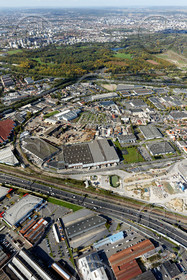 Le département de Seine-Saint-Denis (Région Ile-de-France) en vues aériennes obliques