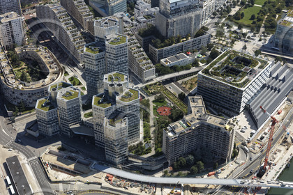 Le département des Hauts-de-Seine (Région Ile-de-France) en vues aériennes obliques