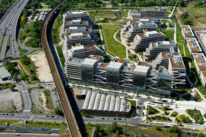 Le département des Hauts-de-Seine (Région Ile-de-France) en vues aériennes obliques