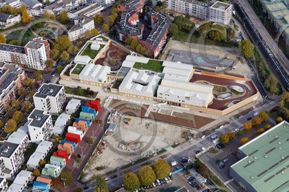 Le département de Seine-Saint-Denis (Région Ile-de-France) en vues aériennes obliques