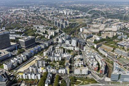 Le département des Hauts-de-Seine (Région Ile-de-France) en vues aériennes obliques