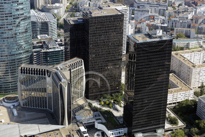 Le département des Hauts-de-Seine (Région Ile-de-France) en vues aériennes obliques