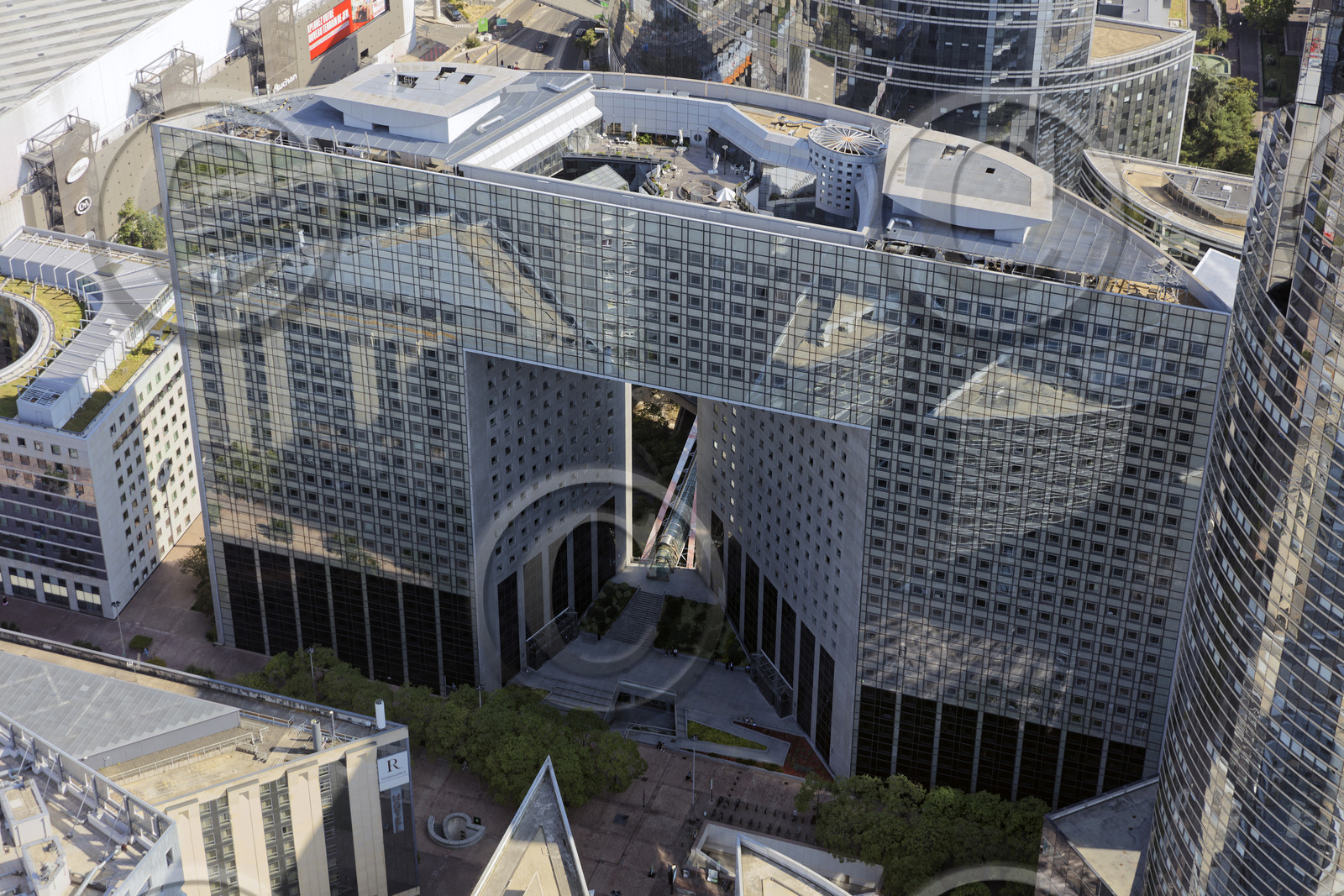 Le département des Hauts-de-Seine (Région Ile-de-France) en vues aériennes obliques