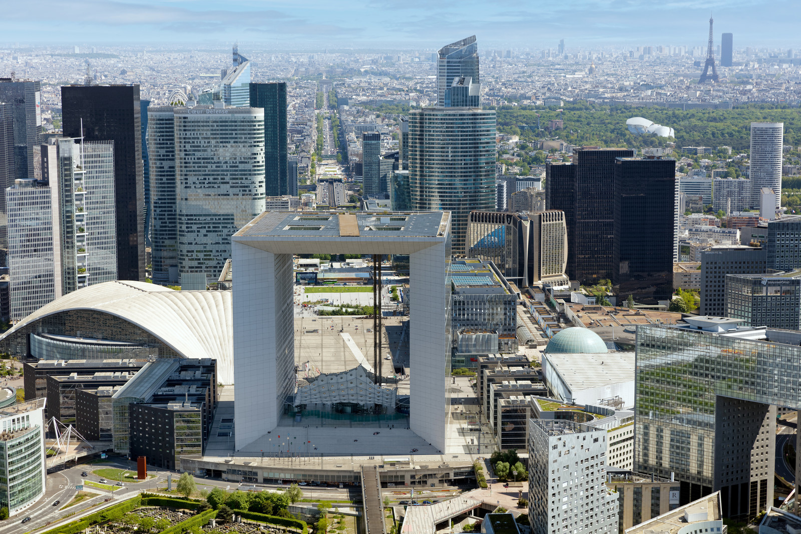 Le département des Hauts-de-Seine (Région Ile-de-France) en vues aériennes obliques