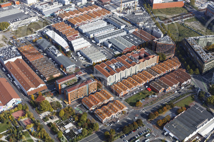 Le département de Seine-Saint-Denis (Région Ile-de-France) en vues aériennes obliques