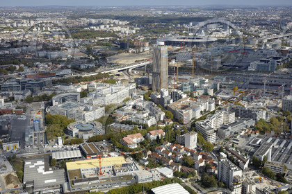 Le département de Seine-Saint-Denis (Région Ile-de-France) en vues aériennes obliques