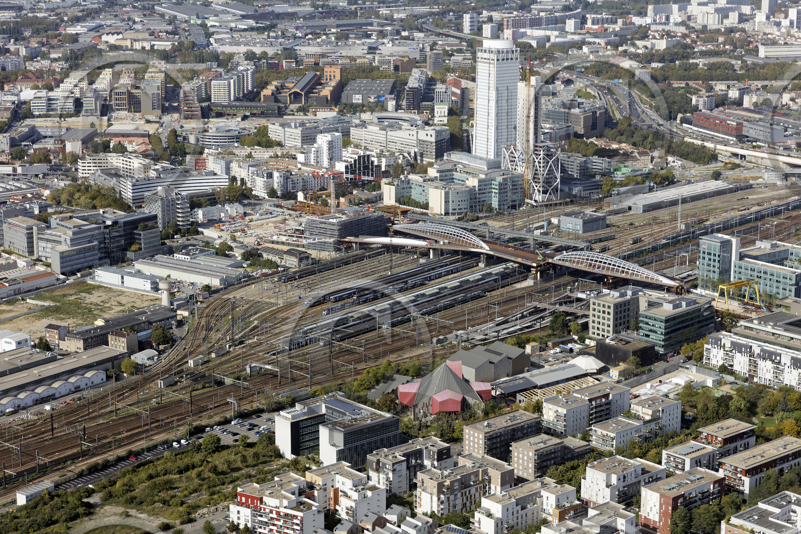 Le département de Seine-Saint-Denis (Région Ile-de-France) en vues aériennes obliques