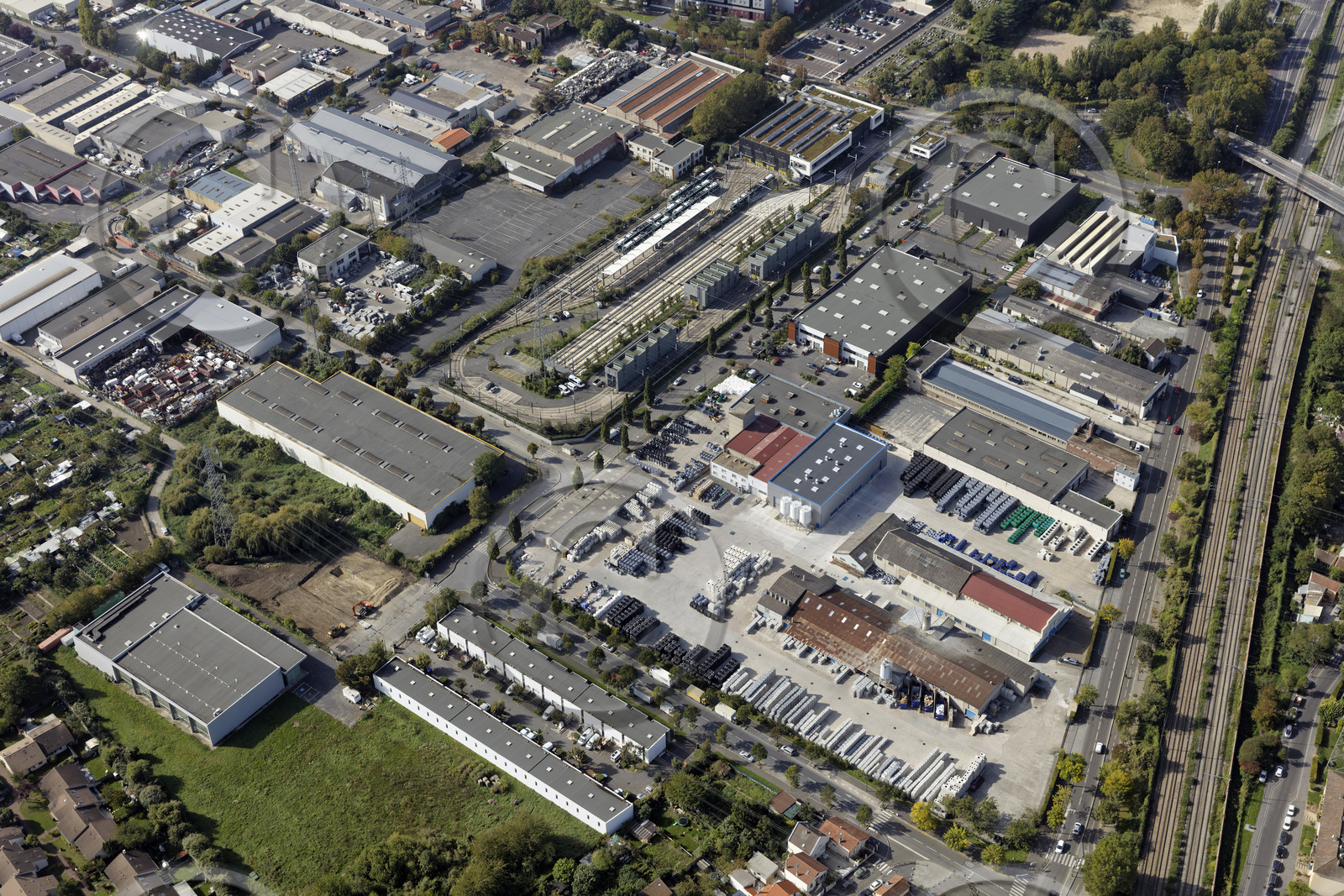 Le département de Seine-Saint-Denis (Région Ile-de-France) en vues aériennes obliques