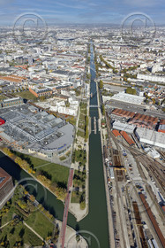 Le département de Seine-Saint-Denis (Région Ile-de-France) en vues aériennes obliques