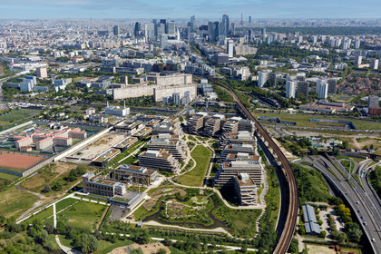Le département des Hauts-de-Seine (Région Ile-de-France) en vues aériennes obliques