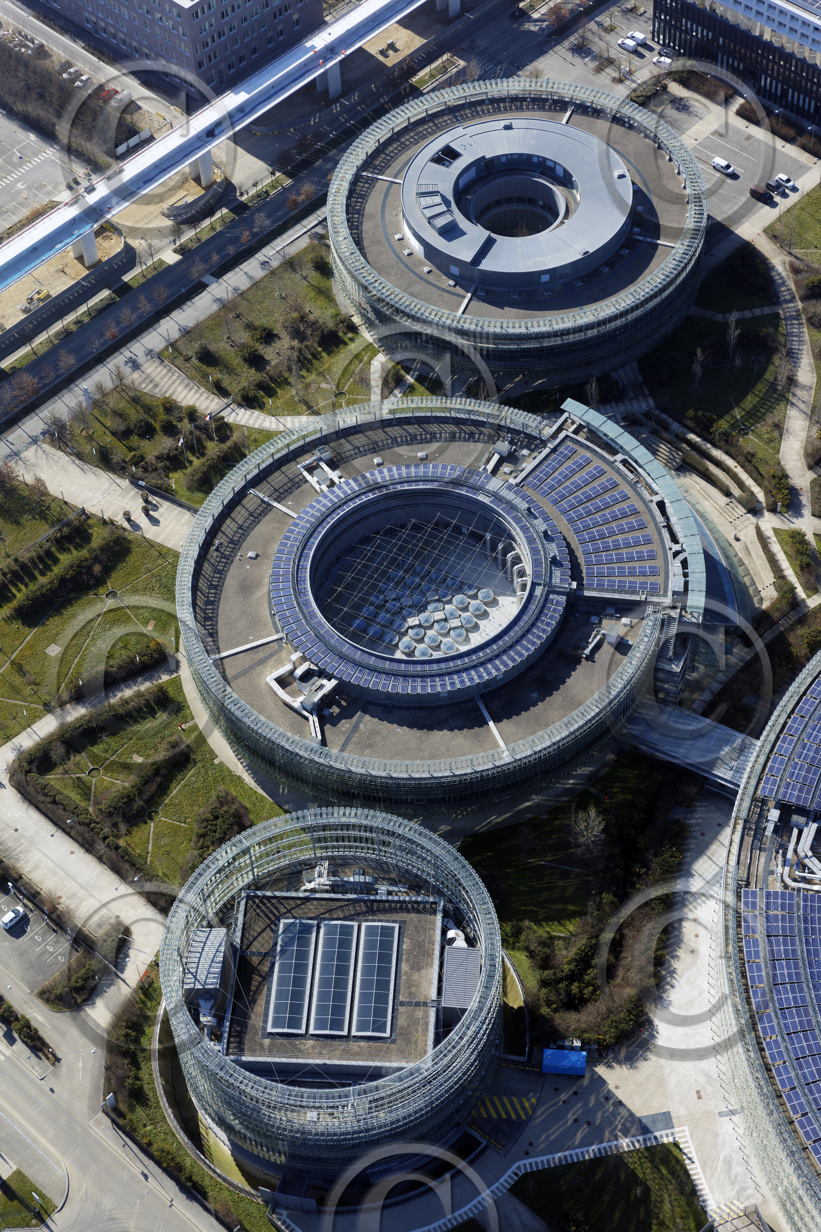 Le département de l'Essonne (Région Ile-de-France) en vues aériennes obliques