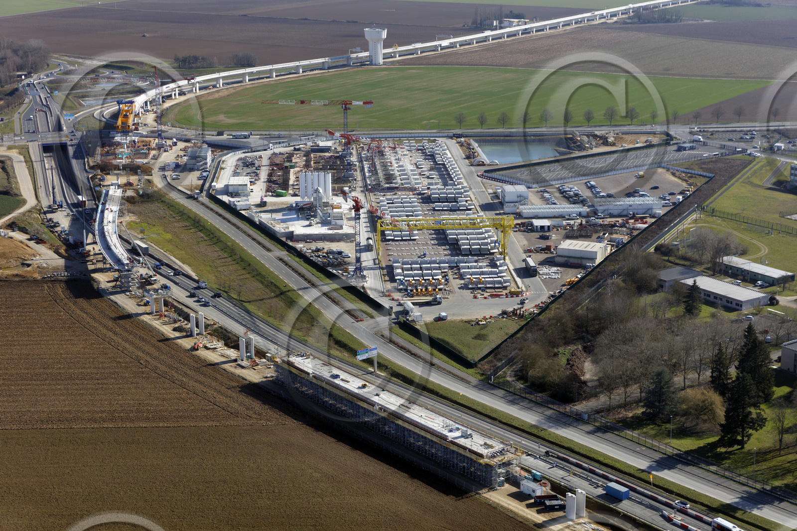 Le département de l'Essonne (Région Ile-de-France) en vues aériennes obliques