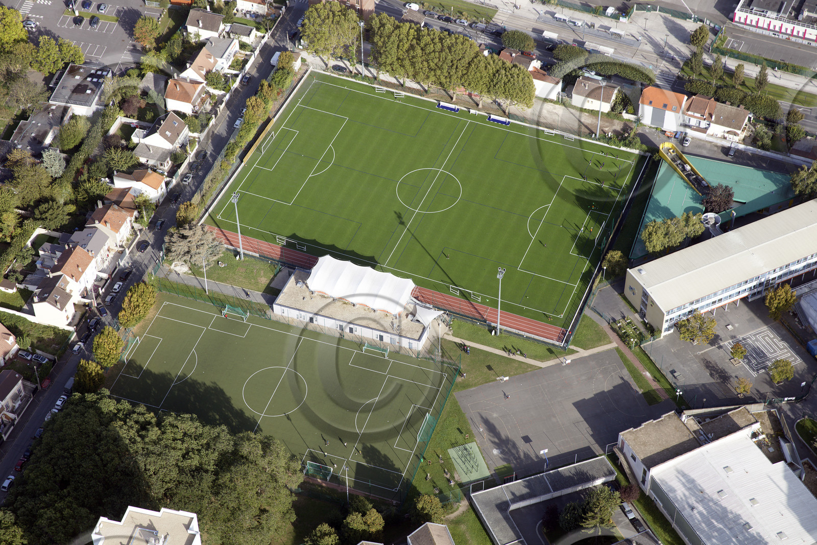 Le département de Seine-Saint-Denis (Région Ile-de-France) en vues aériennes obliques