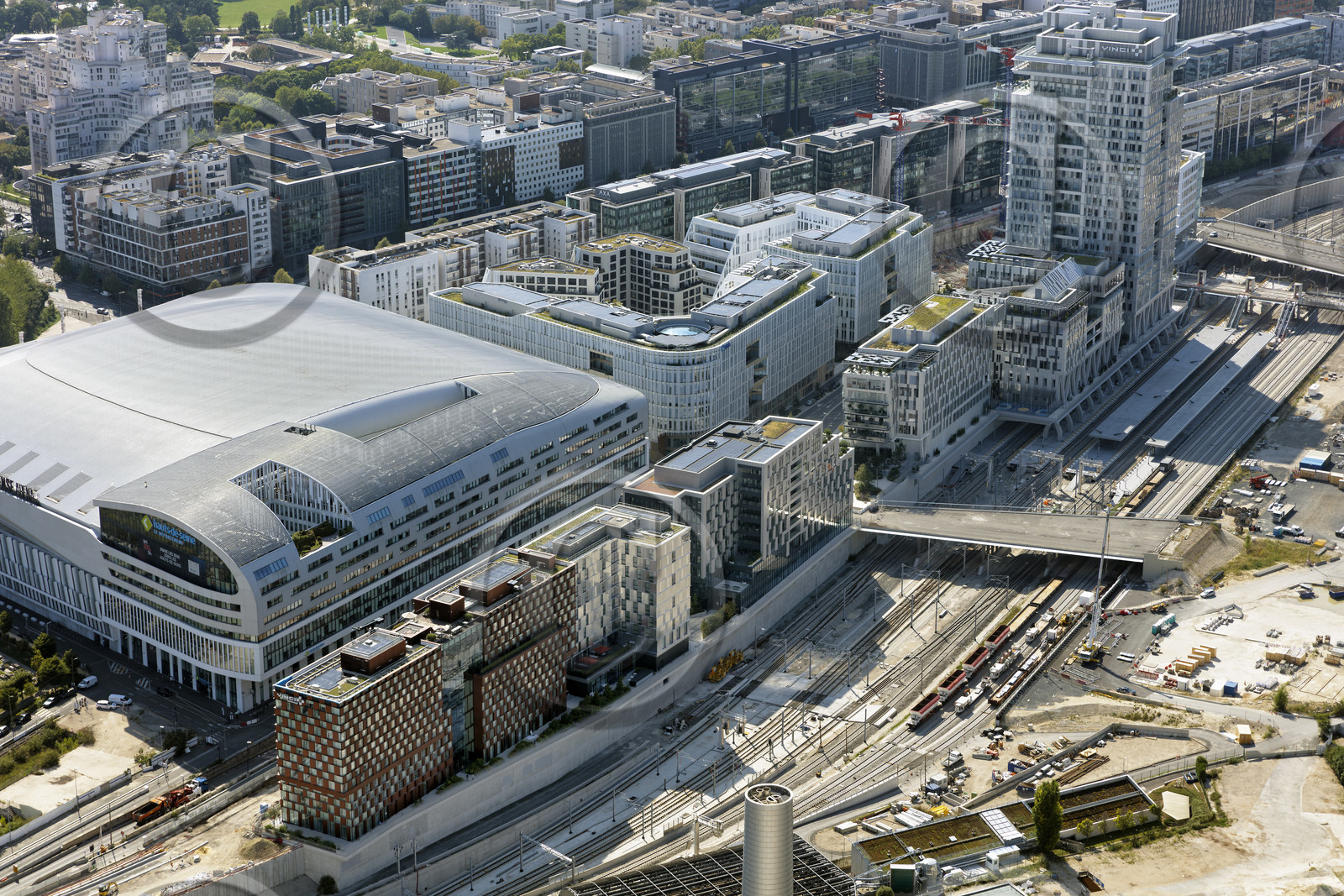 Le département des Hauts-de-Seine (Région Ile-de-France) en vues aériennes obliques