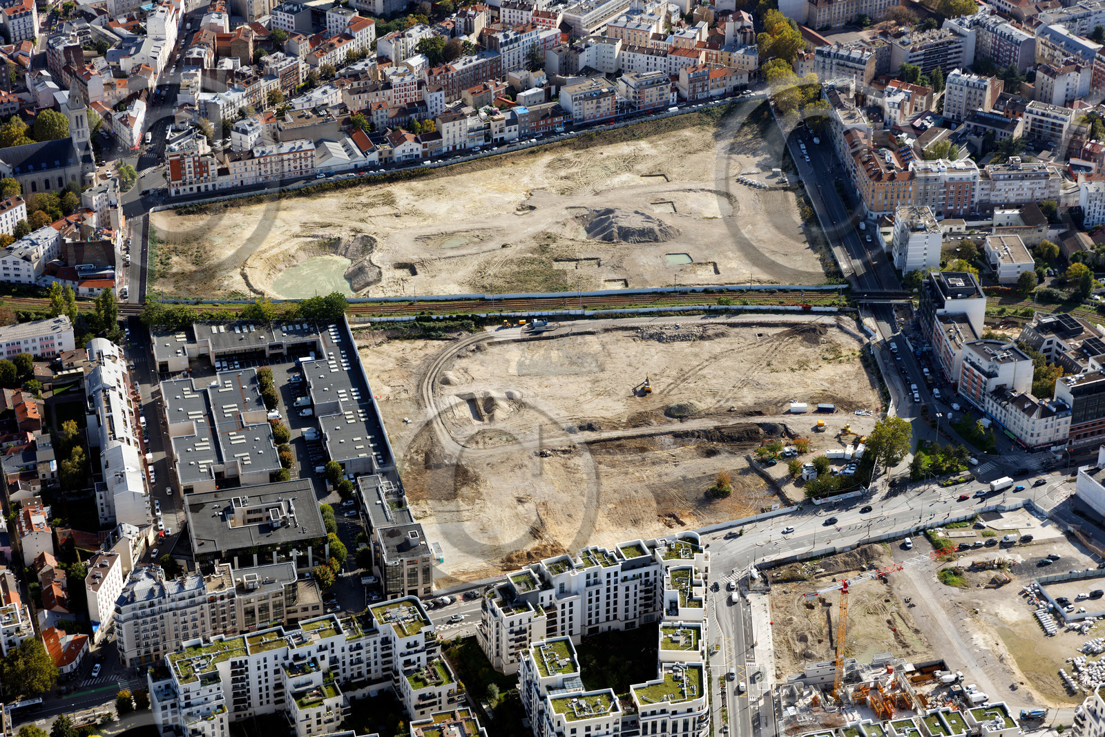 Le département de Seine-Saint-Denis (Région Ile-de-France) en vues aériennes obliques