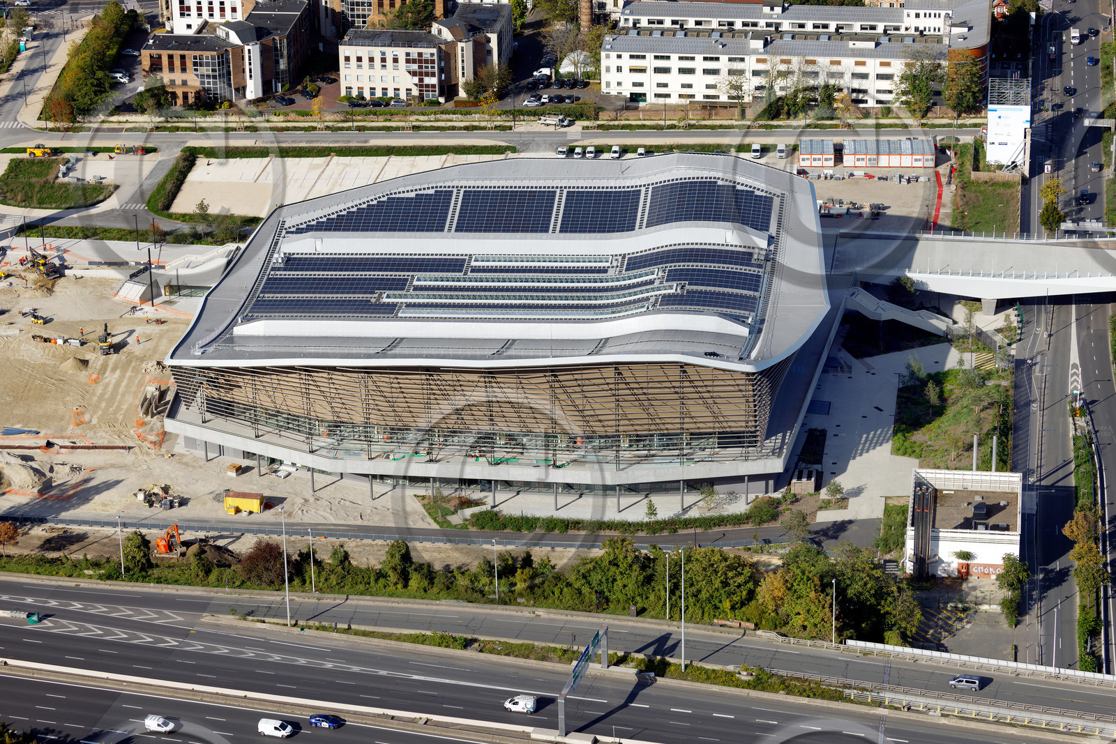 Le département de Seine-Saint-Denis (Région Ile-de-France) en vues aériennes obliques