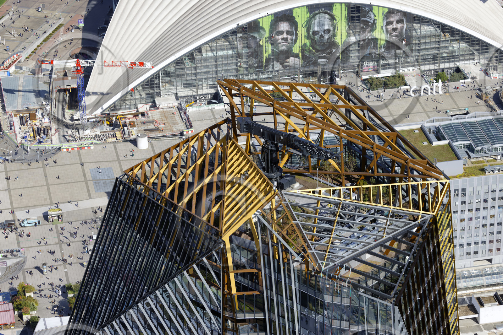 Le département des Hauts-de-Seine (Région Ile-de-France) en vues aériennes obliques