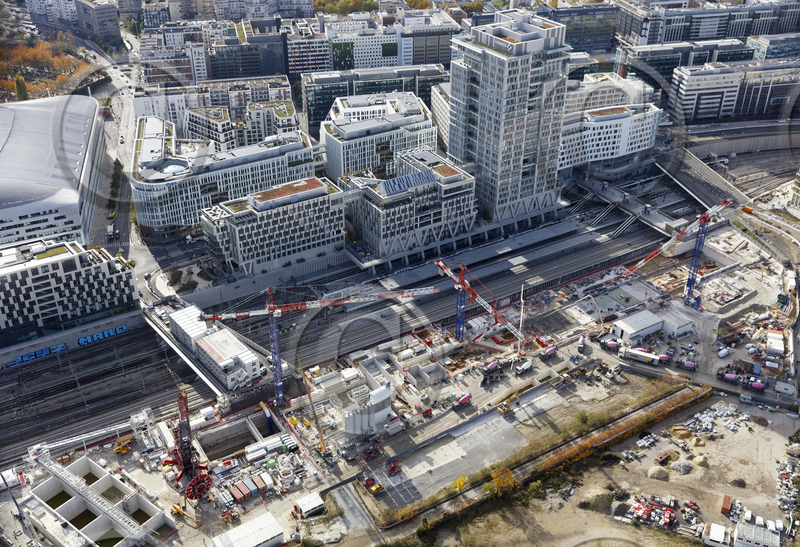 Le département des Hauts-de-Seine (Région Ile-de-France) en vues aériennes obliques