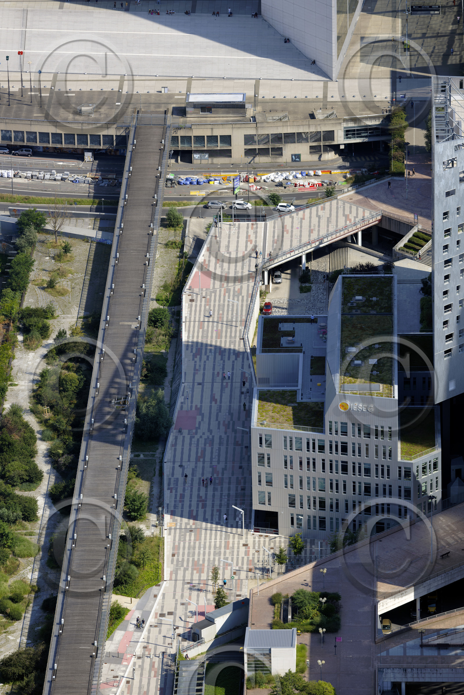 Le département des Hauts-de-Seine (Région Ile-de-France) en vues aériennes obliques