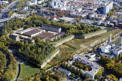 Le département de Seine-Saint-Denis (Région Ile-de-France) en vues aériennes obliques