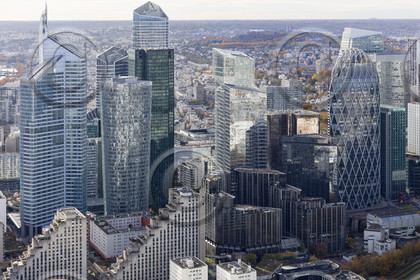 Le département des Hauts-de-Seine (Région Ile-de-France) en vues aériennes obliques