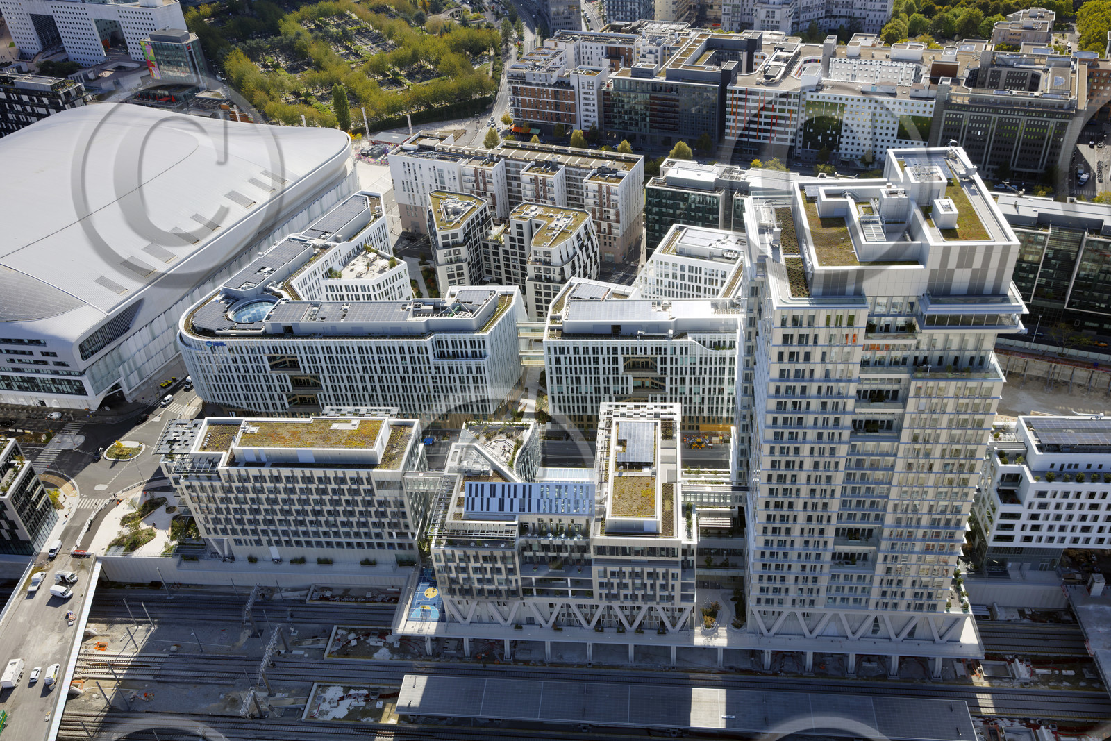 Le département des Hauts-de-Seine (Région Ile-de-France) en vues aériennes obliques