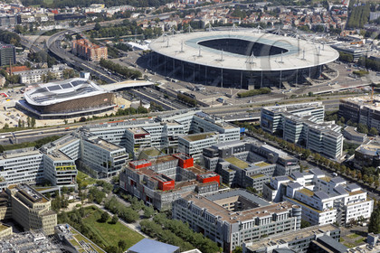 Le département de Seine-Saint-Denis (Région Ile-de-France) en vues aériennes obliques