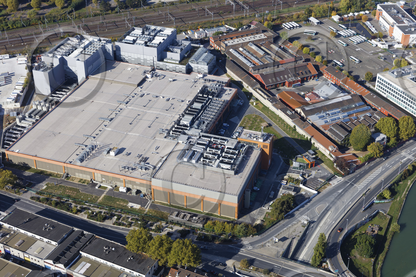 Le département de Seine-Saint-Denis (Région Ile-de-France) en vues aériennes obliques