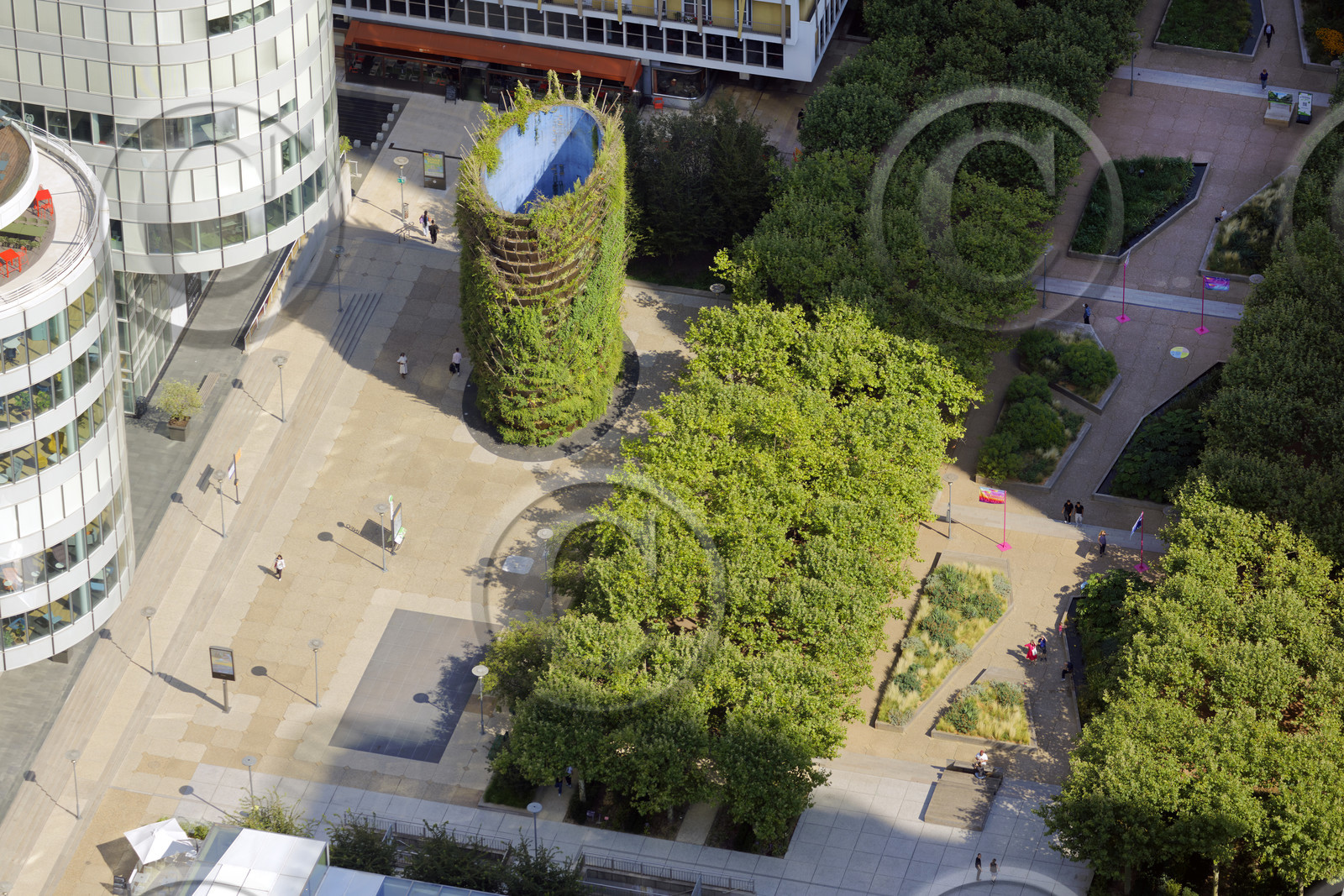 Le département des Hauts-de-Seine (Région Ile-de-France) en vues aériennes obliques