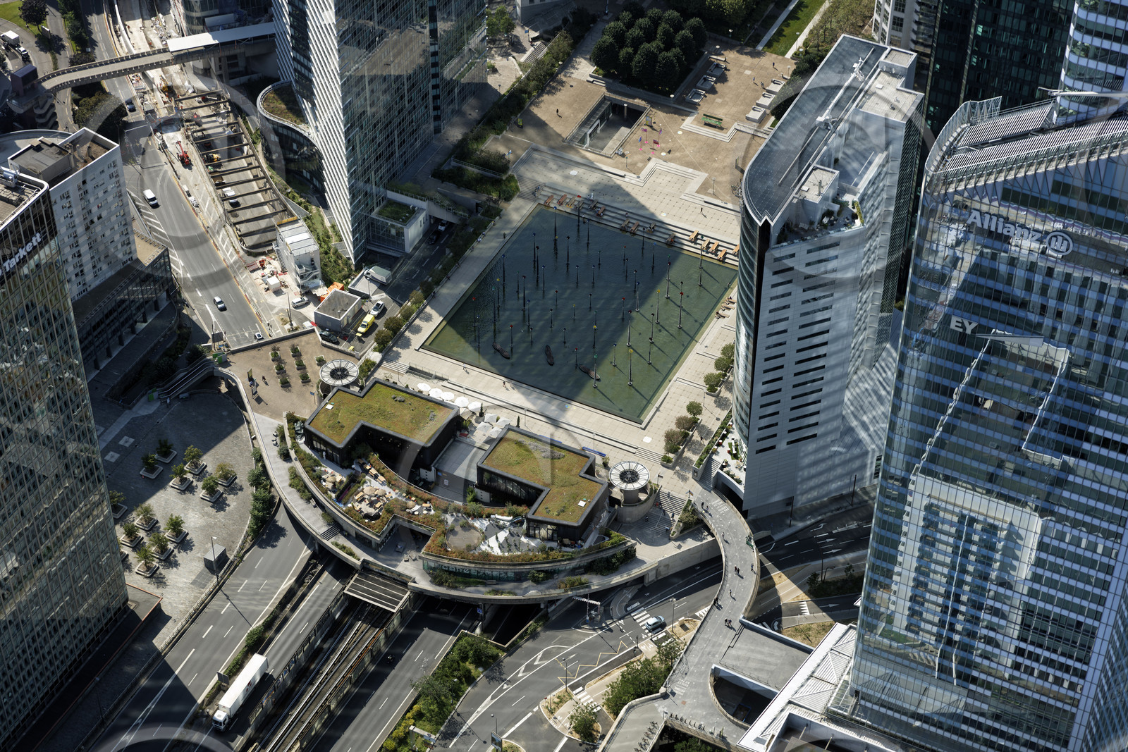 Le département des Hauts-de-Seine (Région Ile-de-France) en vues aériennes obliques