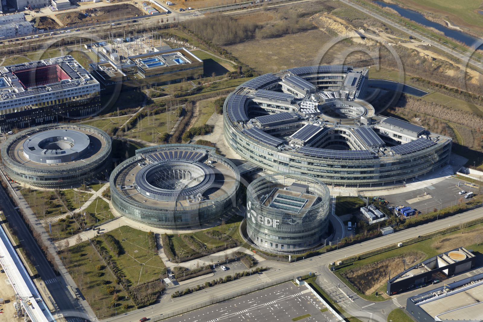 Le département de l'Essonne (Région Ile-de-France) en vues aériennes obliques