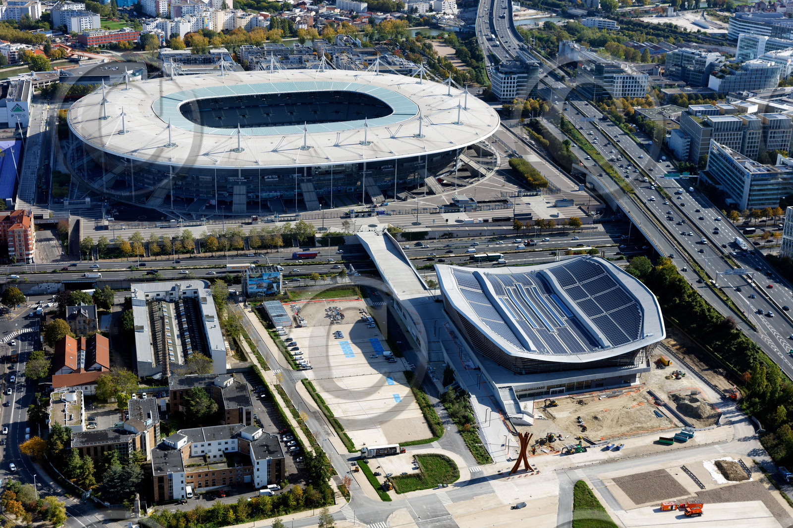 Le département de Seine-Saint-Denis (Région Ile-de-France) en vues aériennes obliques