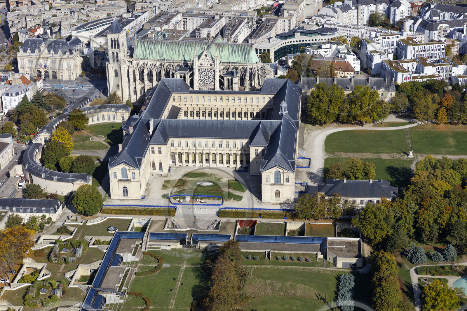 Le département de Seine-Saint-Denis (Région Ile-de-France) en vues aériennes obliques