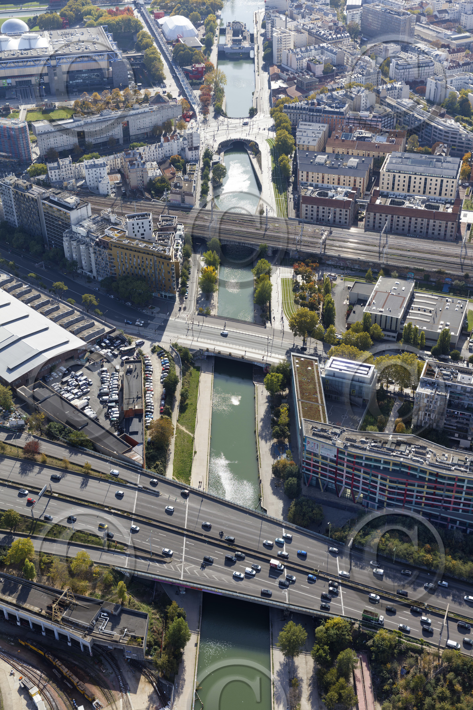 Paris (Région Ile-de-France) en vues aériennes obliques