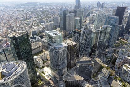 Le département des Hauts-de-Seine (Région Ile-de-France) en vues aériennes obliques
