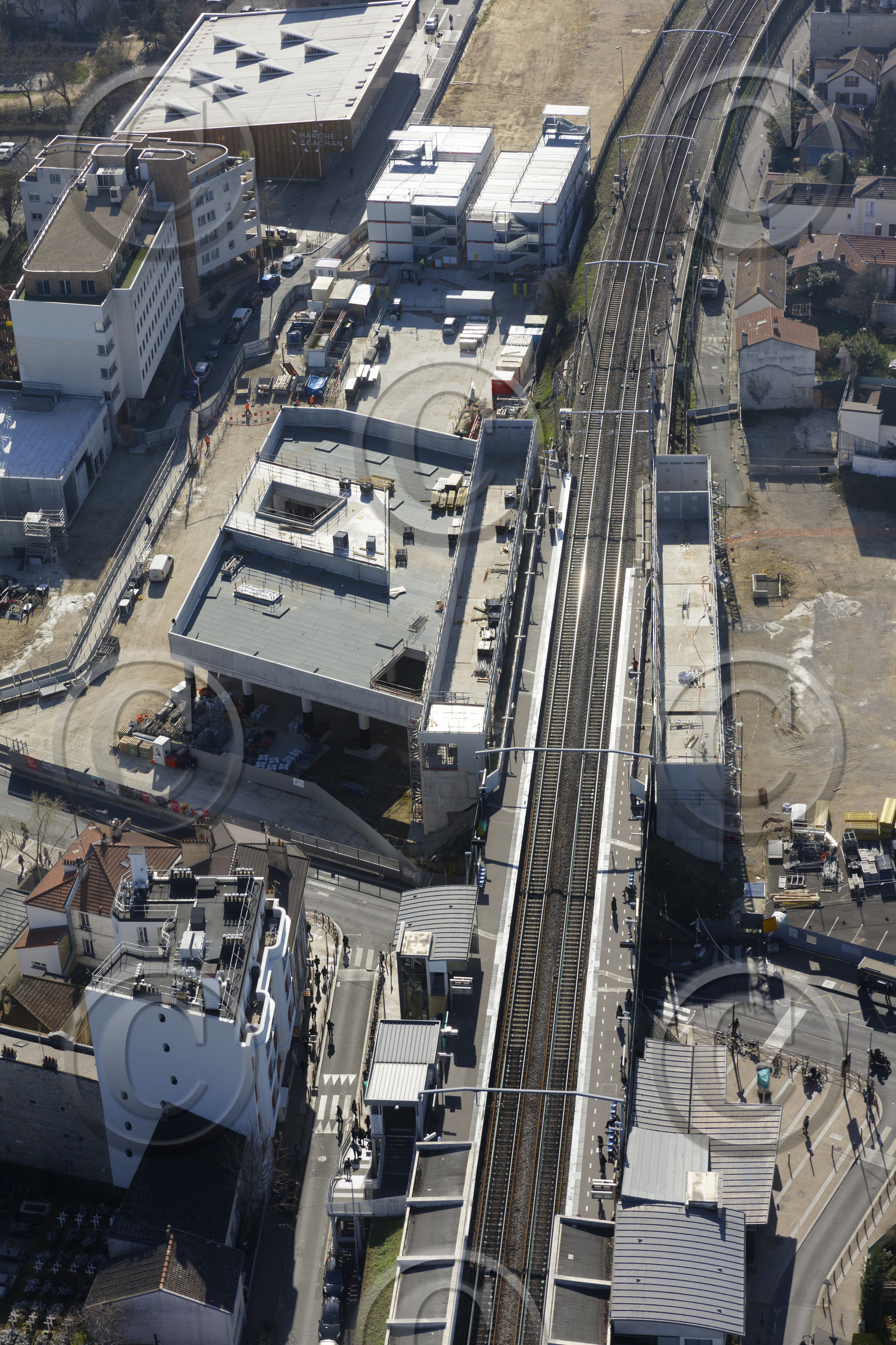 Le département du Val-de-Marne (Région Ile-de-France) en vues aériennes obliques